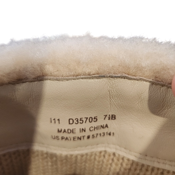 Cole Haan Air Michelle Beige wedge boots - 7.5 - Picture 6 of 7